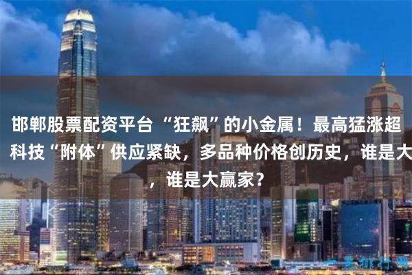 邯郸股票配资平台 “狂飙”的小金属！最高猛涨超90%，科技“附体”供应紧缺，多品种价格创历史，谁是大赢家？