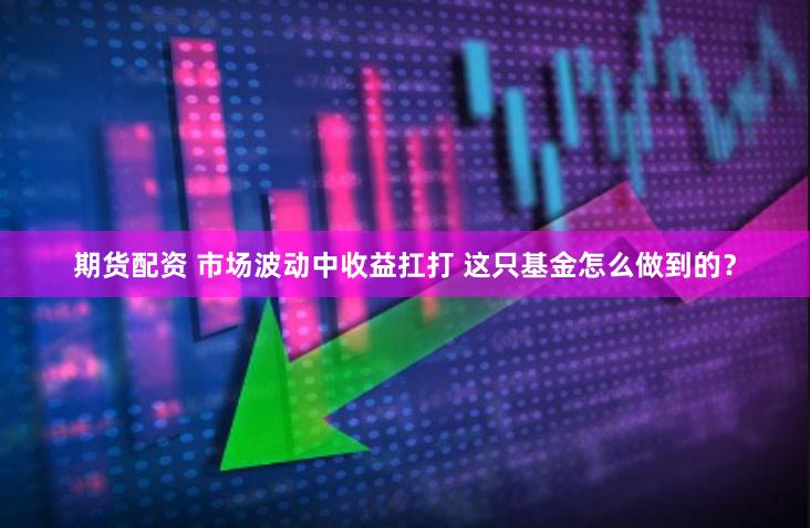期货配资 市场波动中收益扛打 这只基金怎么做到的？